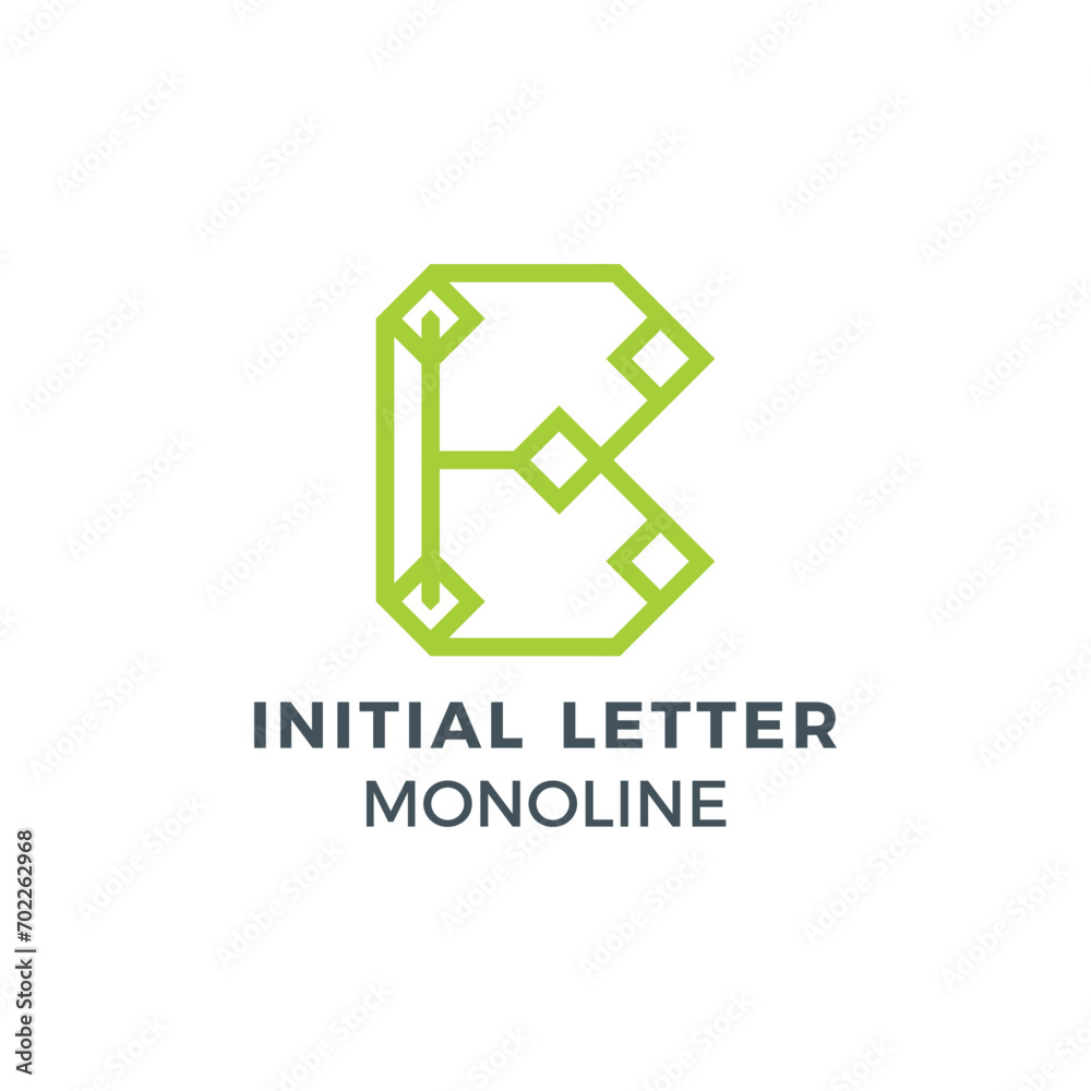 Initial Letter D Green Colour Mark Creative Logo Initial Letter D Green Colour Mark Creative Logo