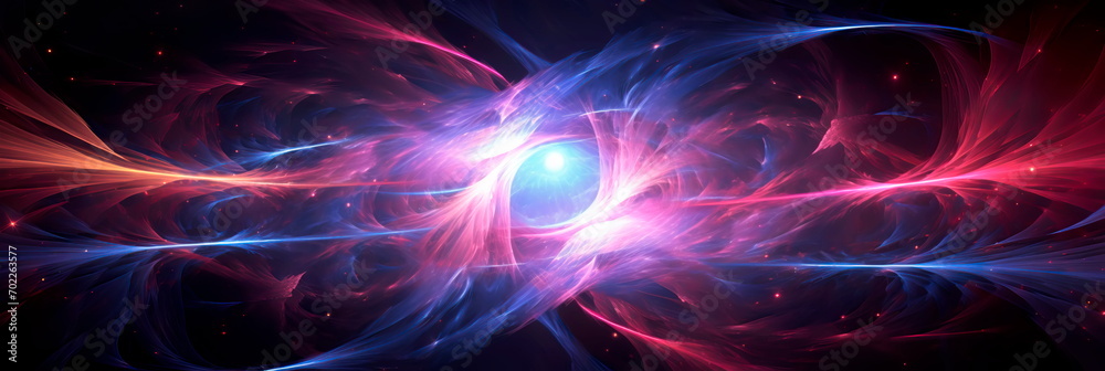 Dreamlike Astral Whirlwind composed of dreamlike fractals and a central starburst, evoking a sense of wonder.