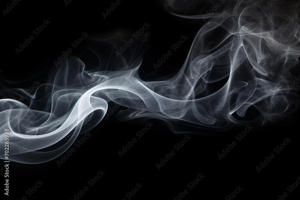 Abstract white smoke in motion. Smoke, Cloud of cold fog in black background. Light, white, fog, cloud, black background Abstract white smoke in motion. Smoke, Cloud of cold fog in black background. Light, white, fog, cloud, black background