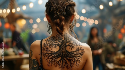 vip5828 Tattoo: Intricate Celtic Tree of Life 