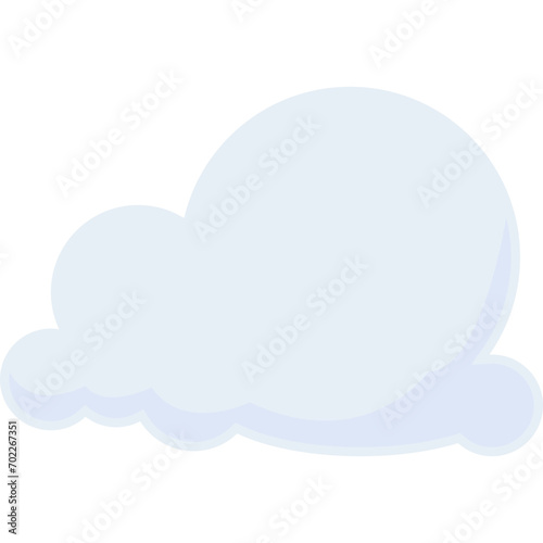Abstract Fluffy Cloud