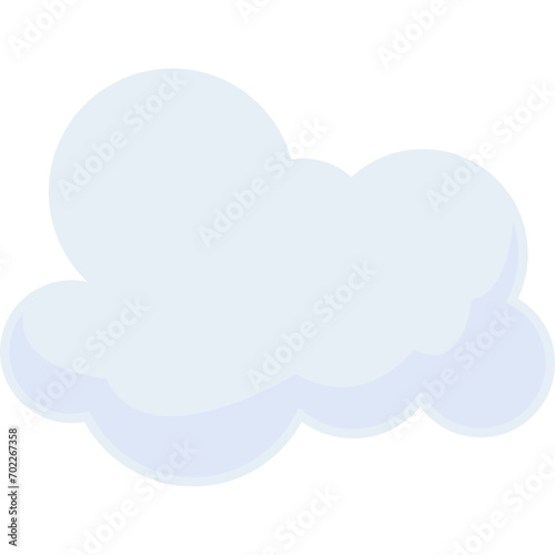 Abstract Fluffy Cloud