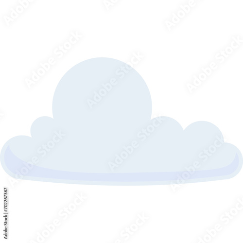 Abstract Fluffy Cloud