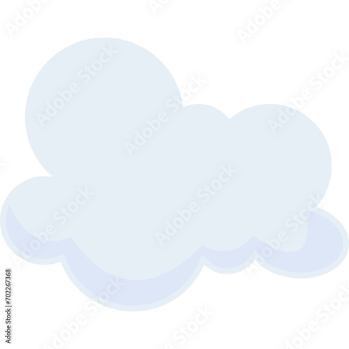 Abstract Fluffy Cloud