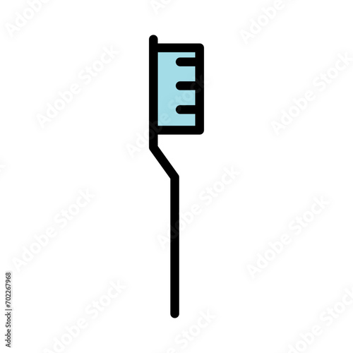 Brush Tooth Care Filled Outline Icon