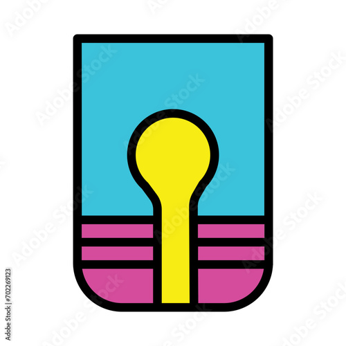 Diving Tool Snorkel Filled Outline Icon