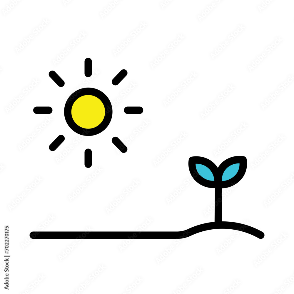 Farm Grow Plant Filled Outline Icon Farm Grow Plant Filled Outline Icon
