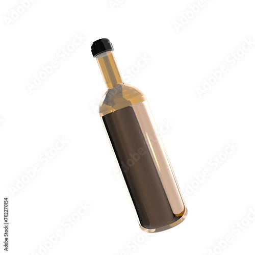 bottle of wine photo