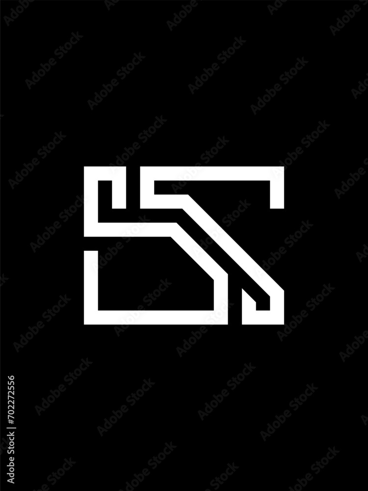 ss monogram logo template ss monogram logo template