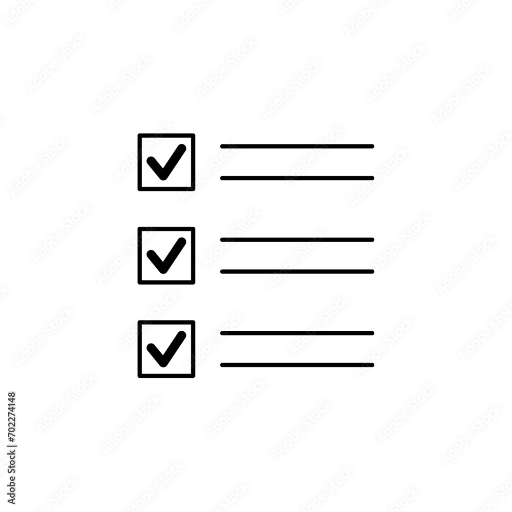 Check Icon Flat Style Check Icon Flat Style