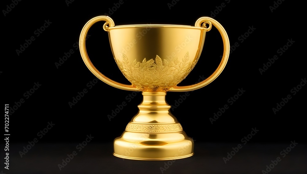 Gold cup isolated on black. Trophy cup isolated on black background. Gold trophy cup. Gold cup isolated on black. Trophy cup isolated on black background. Gold trophy cup.