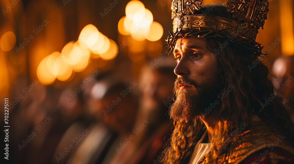 Liturgy of the Passion:  The intense and prayerful atmosphere during the Liturgy of the Passion, conveying the heart of Good Friday observances