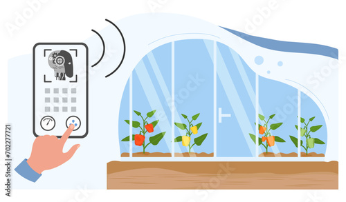 Smart greenhouse farming Agriculture Farm Robotics