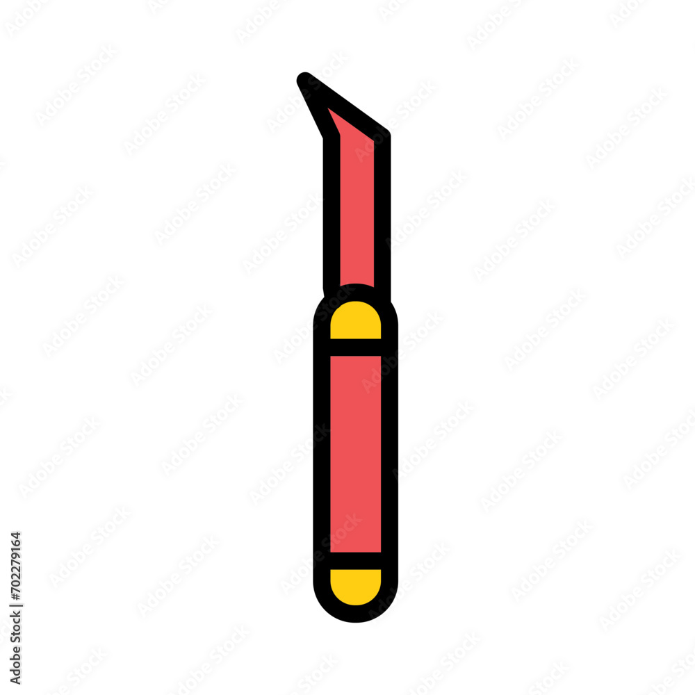 Blade Dental Oral Filled Outline Icon Blade Dental Oral Filled Outline Icon