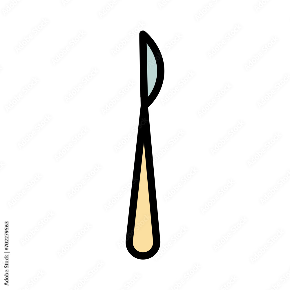 Scalpel Knife Medical Filled Outline Icon Scalpel Knife Medical Filled Outline Icon