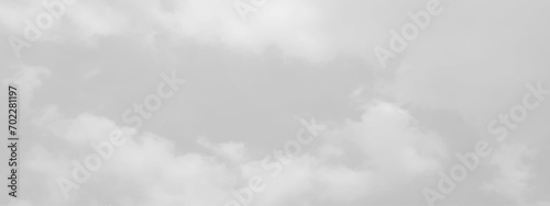  White cloud in the sky. View on a soft white fluffy cloud as background. Cloudy sky, white clouds, black background pattern. The gray cloud trendy photo. White sky image 