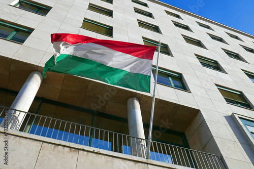 Bürogebäudes des Parlaments in Budapest photo