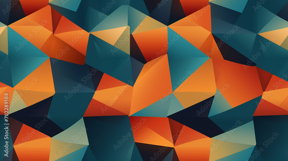 Colorful Geometric Tessellation seamless pattern background 16-9 ratio Colorful Geometric Tessellation seamless pattern background 16-9 ratio