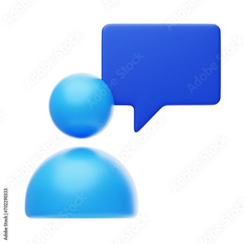 Response Hub 3d Illustration photo