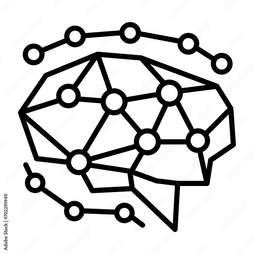 tiny spherical masses of brain tissue grown from stem cells concept vector line icon design, predictive modeling or adaptive control symbol, artificial intelligence sign, neural circuit illustration tiny spherical masses of brain tissue grown from stem cells concept vector line icon design, predictive modeling or adaptive control symbol, artificial intelligence sign, neural circuit illustration