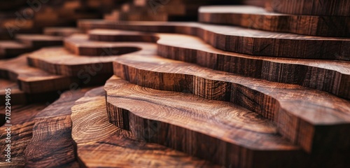 close up of a stack of plates photo