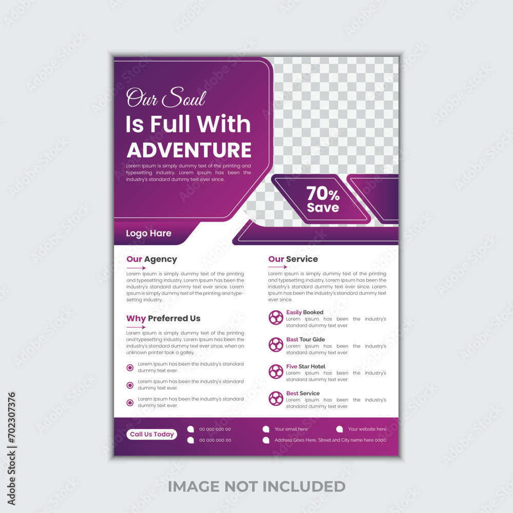 Travel flyer or poster brochure design layout. Travel flyer template for travel agency, modern travel flyer design , travel, tour, tourism flyer Travel flyer or poster brochure design layout. Travel flyer template for travel agency, modern travel flyer design , travel, tour, tourism flyer