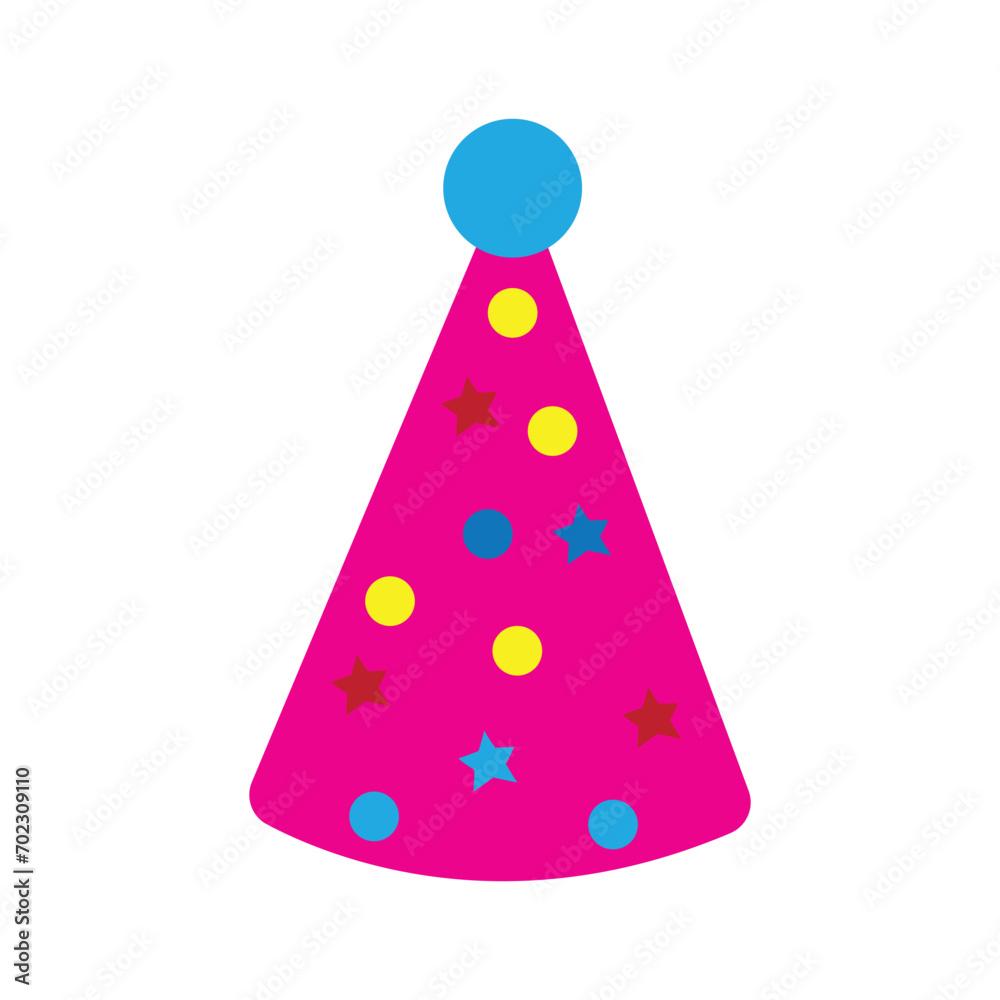party hat logo icon party hat logo icon