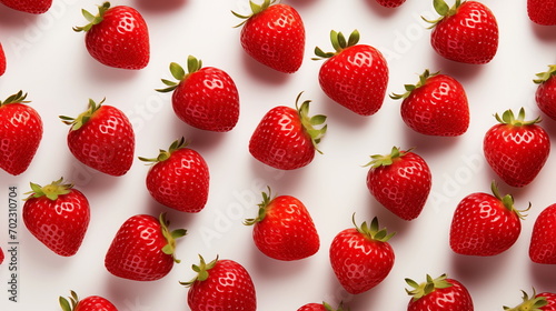 strawberries background, strawberries wallpaper, directly above, white background.