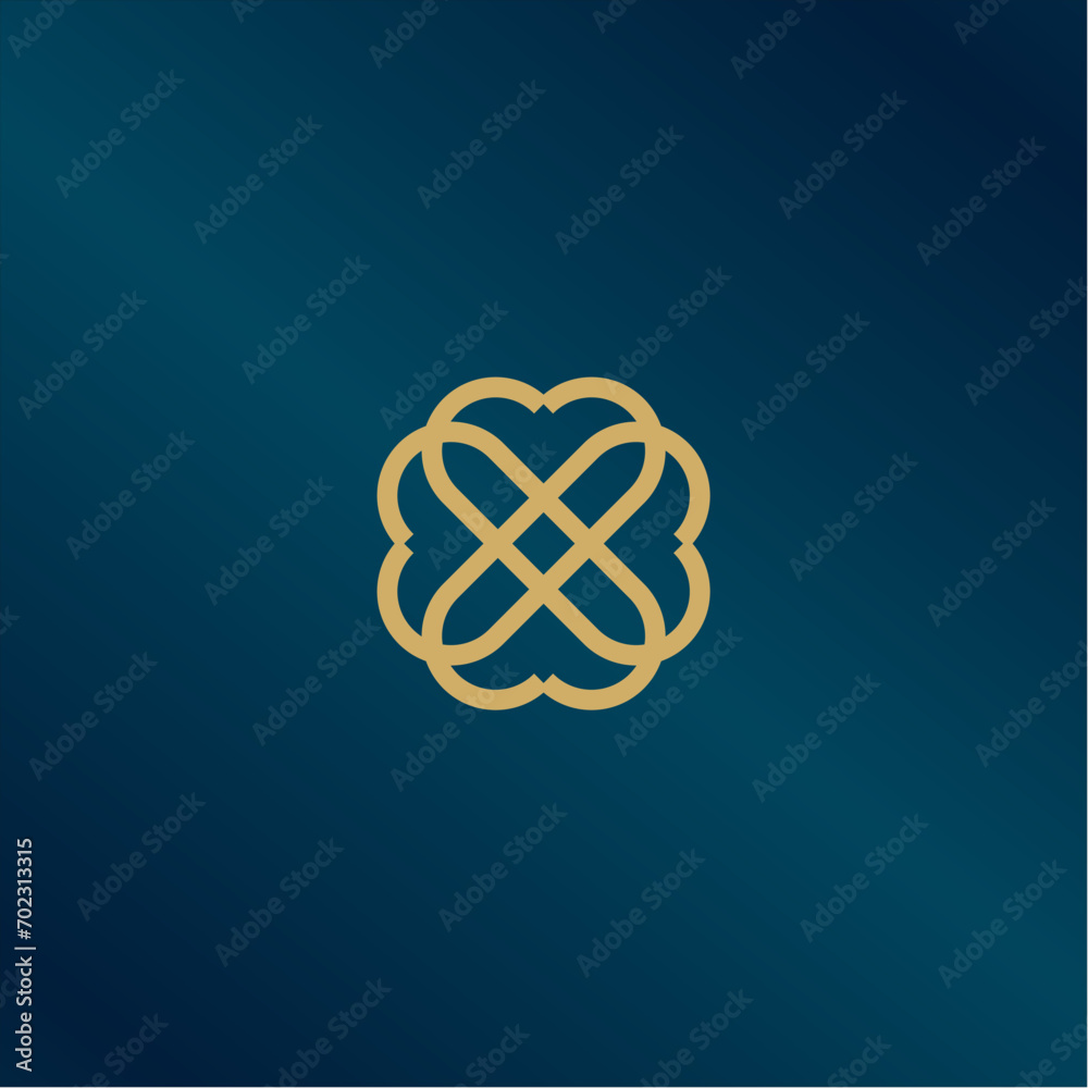 Abstract elegant flower logo icon vector design. Universal creative premium symbol. Graceful gem vector sign. Abstract elegant flower logo icon vector design. Universal creative premium symbol. Graceful gem vector sign.