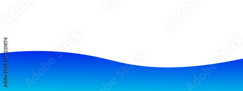 Gradient separator header, modern divider shape for bottom of the page website