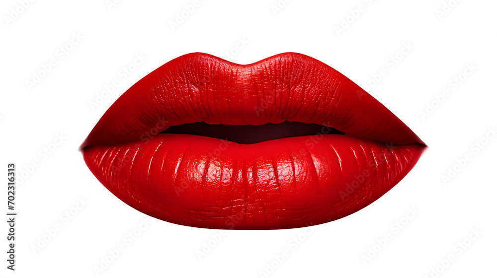 Red Lips Image, Transparent Lipstick, PNG Format, No Background, Isolated Mouth, Makeup Detail Red Lips Image, Transparent Lipstick, PNG Format, No Background, Isolated Mouth, Makeup Detail
