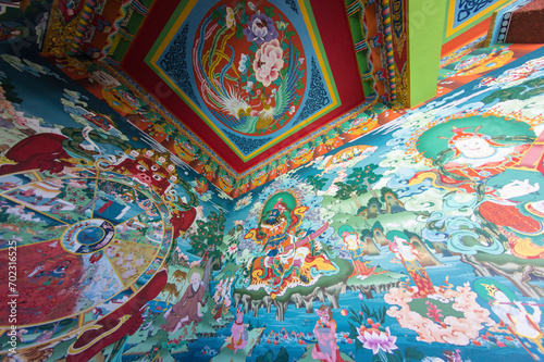 Pyang gompa  Ladakh  India  Buddhist monasteries  Tibetan Buddhism  Small Tibet