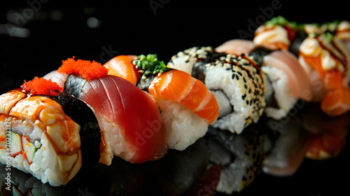 Delicious Sushi, Healthy Food, Tasty Snacks, Artificial Intelligence