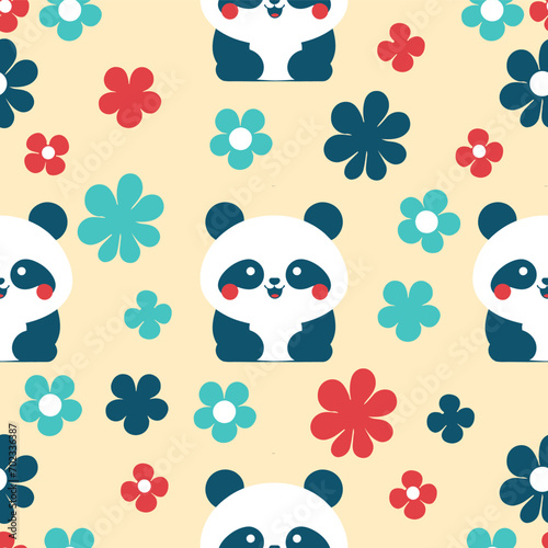 Happy cute sweet wallpaper background vector