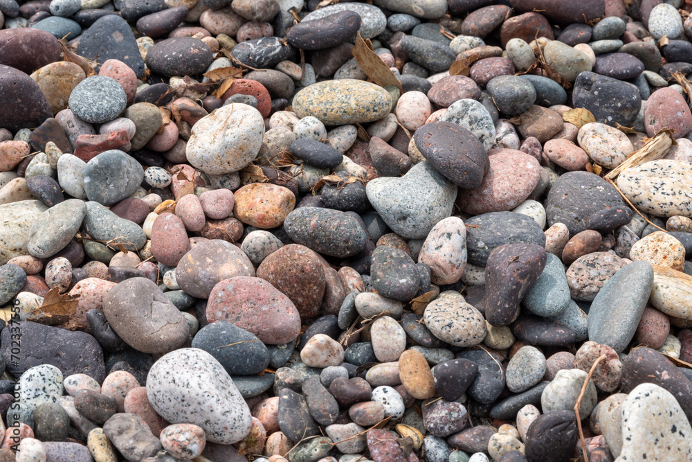 Abstract panel of pebbled beach as texture or background Abstract panel of pebbled beach as texture or background