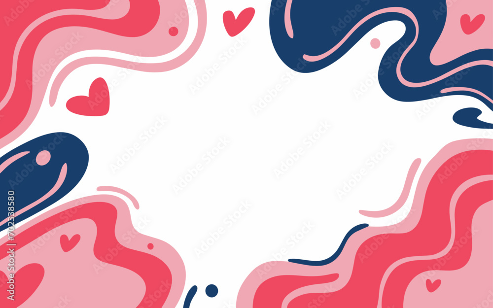 Abstract background poster. Good for fashion fabrics, postcards, email header, wallpaper, banner, events, covers, advertising, and more. Valentine's day, women's day, mother's day background.