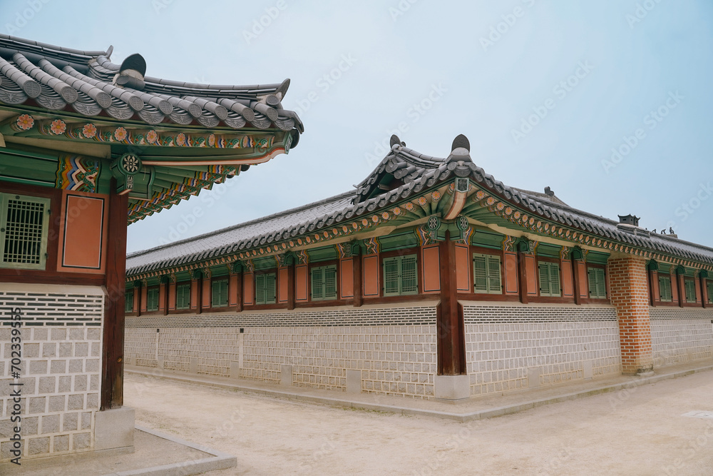 Gyeongbokgung Palace in Seoul, South Korea.