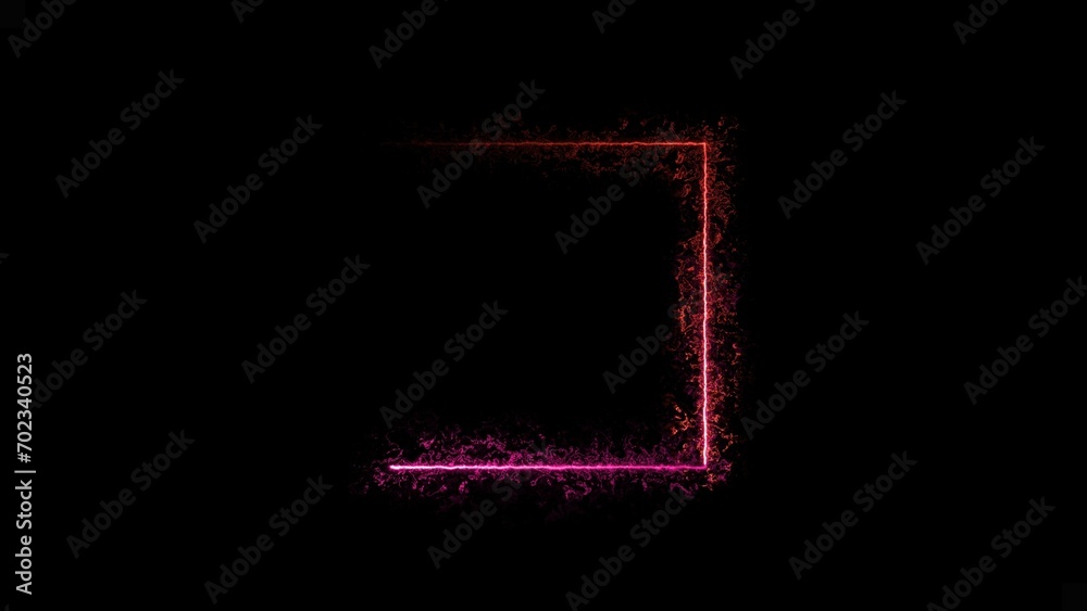 abstract beautiful green neon light frame background illustration. abstract beautiful green neon light frame background illustration.