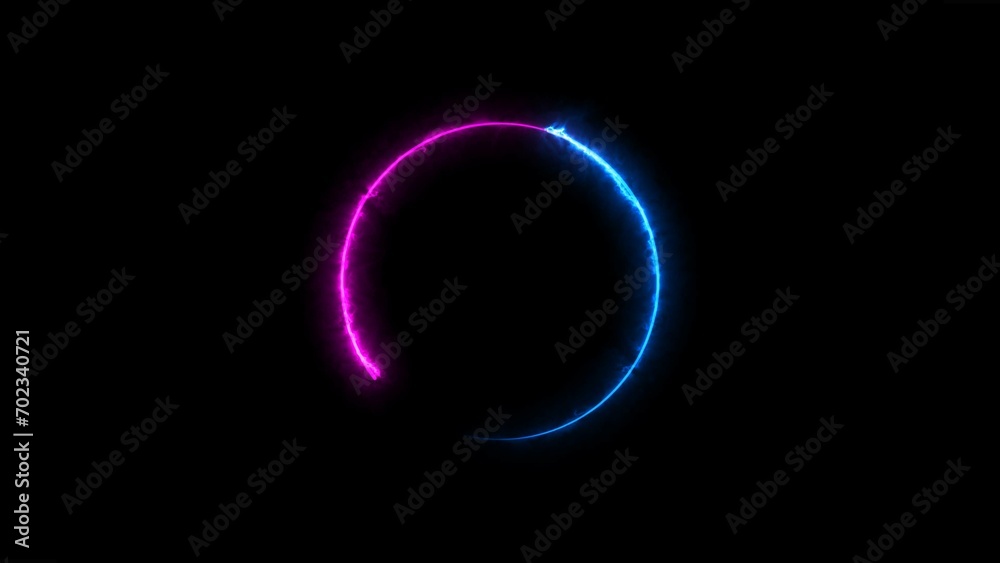 abstract beautiful loading circle blue color neon light background illustration.
abstract beautiful loading circle blue color neon light background illustration.