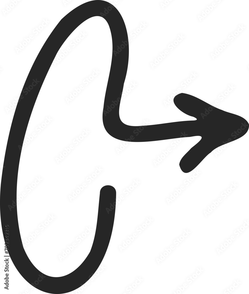 Hand-Drawn Vector Arrow Illustration Hand-Drawn Vector Arrow Illustration