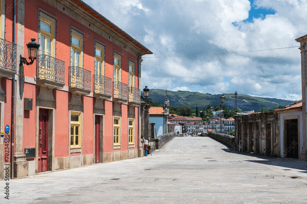Streets of Ponte de Lima, town in Northern Portugal near Viana do Castelo