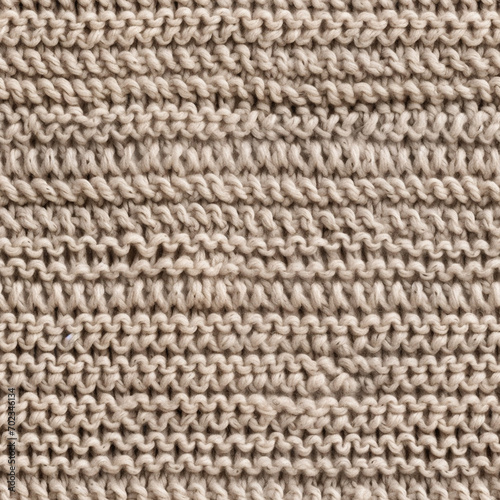 Knitted seamless pattern, farmhouse style. Ai generated