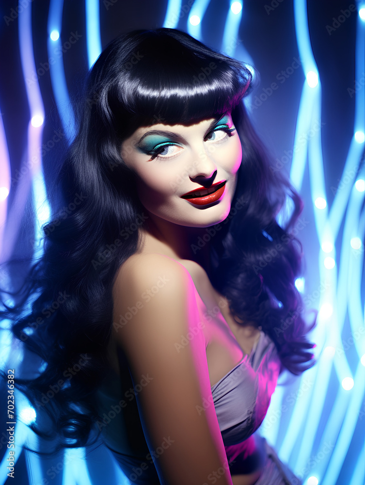 sexy electric Pin Up. sexy electric Pin Up.