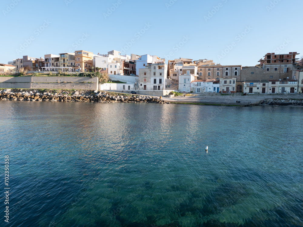 Trappeto, provincia di Palermo. Immagine del porto