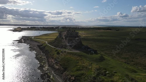 Lindisfarne Castle Holy Island, Berwick-upon-Tweed, England, UK