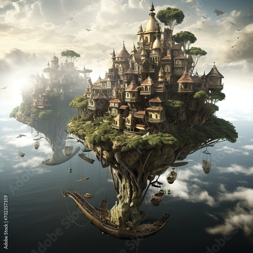 Fairy Land, Illustrations, Created ai generated © dovan
