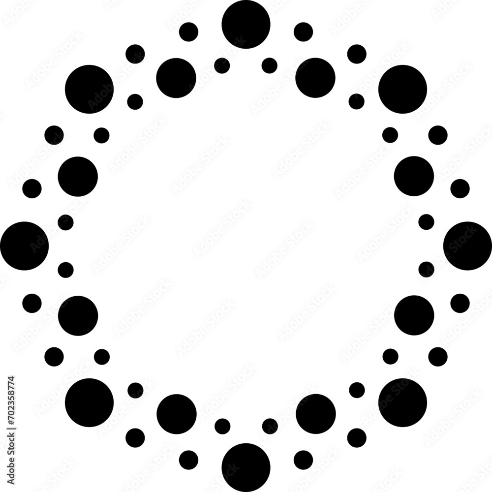 Dotted Circle Effect Dotted Circle Effect