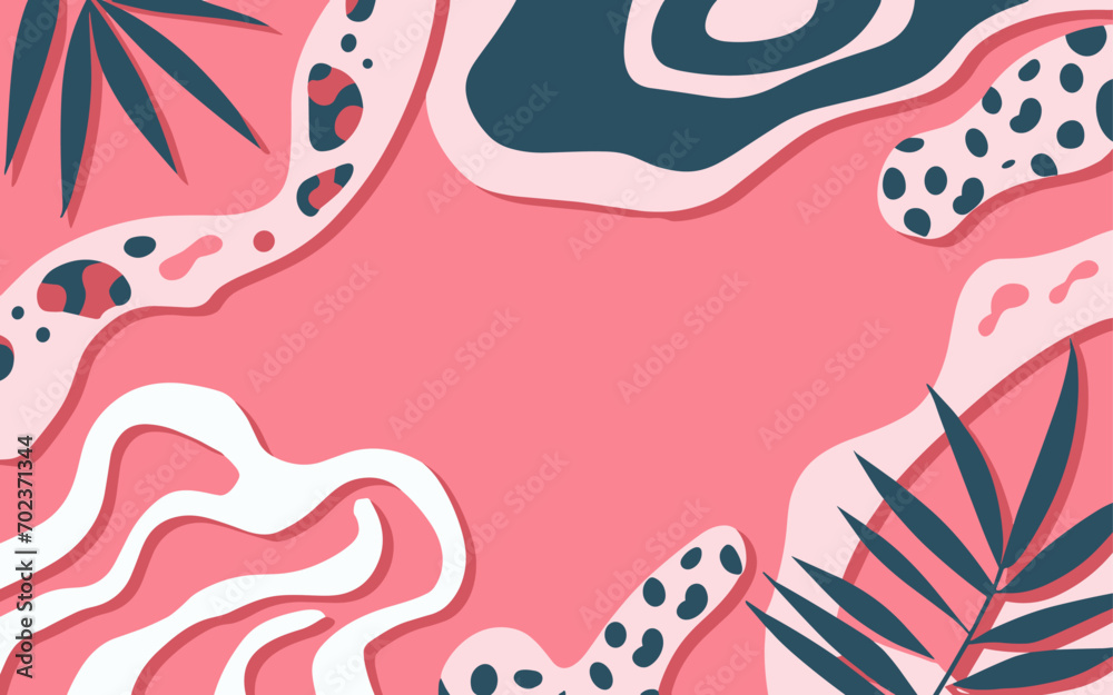 Abstract background poster. Good for fashion fabrics, postcards, email header, wallpaper, banner, events, covers, advertising, and more. Valentine's day, women's day, mother's day background.