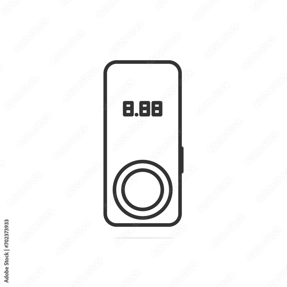 HOTO Smart laser rangefinder vector illustration Premium design HOTO Smart laser rangefinder vector illustration Premium design