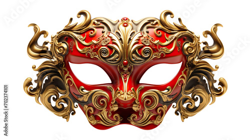 Opera carnival mask cut out © Yeti Studio